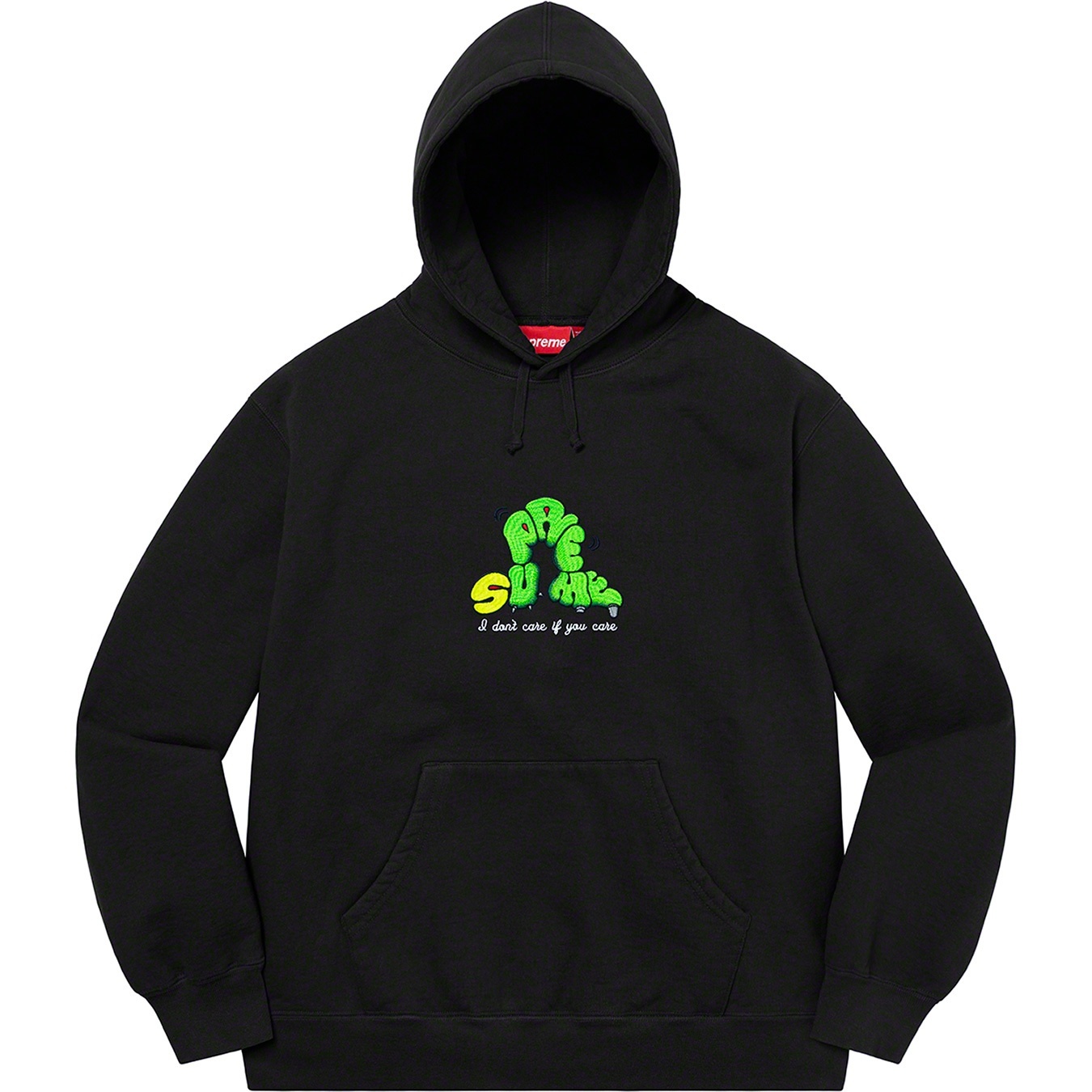 Don't Care Hooded Sweatshirt view 6